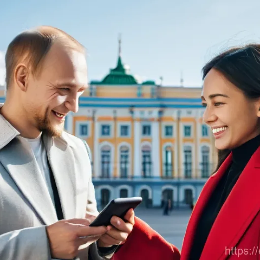 러시아어 사용 인구 - **Prompt 1: Global Connections Through Russian**
    "A vibrant, diverse group of people, aged 20s t...