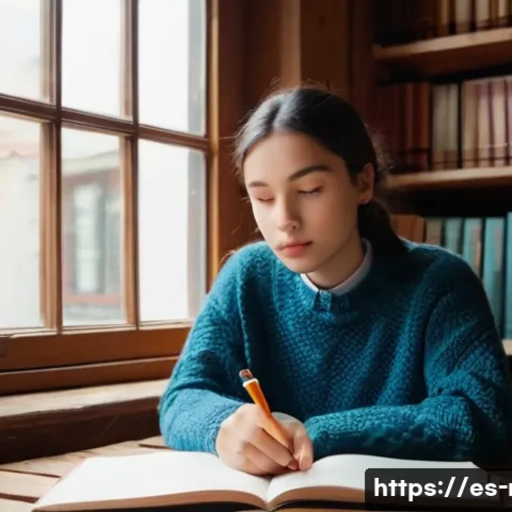 러시아어와 러시아 TV 프로그램 - **Prompt 1: The Dawn of Cyrillic Understanding**
A focused, curious young adult (around 18-20 ye...